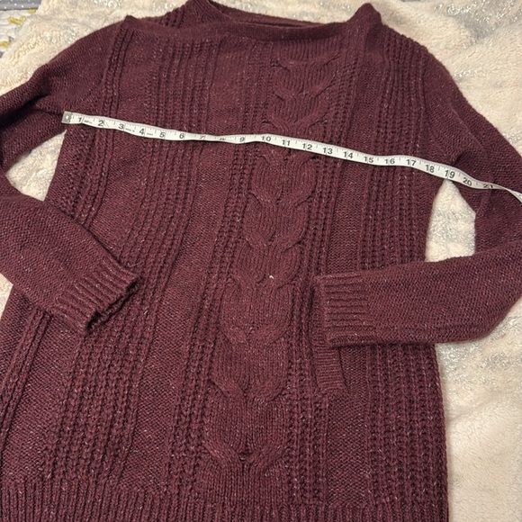 Aberctombie & Fitch, cowl neck wool cardigan an with pockets - Picture 7 of 7